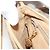 Gucci Borsa a spalla Micro GG Supreme in PVC beige e oro 49 001 5548 Auth BA3774 D'oro - vista 19