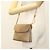 Gucci Borsa a spalla Micro GG Supreme in PVC beige e oro 49 001 5548 Auth BA3774 D'oro - vista 23