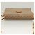 Gucci Borsa a spalla Micro GG Supreme in PVC beige e oro 49 001 5548 Auth BA3774 D'oro - vista 6