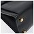 Borsa a mano Salvatore Ferragamo in pelle nera e oro Auth BA3911 Nero D'oro - vista 11