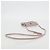 Borsa a spalla in pelle Miu Miu Studs Chain rosa argento autentica 130159V - vista 7
