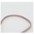 Borsa a spalla in pelle Miu Miu Studs Chain rosa argento autentica 130159V - vista 9