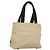 Tote Borsa sportiva PRADA in tela beige e nera Auth bs27461 Nero