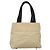 Tote Borsa sportiva PRADA in tela beige e nera Auth bs27461 Nero - vista 2