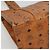 Borsa a spalla MCM Logogram Vicetos in pelle PVC marrone Auth BA3979 - vista 11