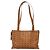 Borsa a spalla MCM Logogram Vicetos in pelle PVC marrone Auth BA3979 - vista 3