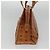 Borsa a spalla MCM Logogram Vicetos in pelle PVC marrone Auth BA3979 - vista 5