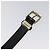 Cintura in pelle nera e oro Christian Dior Auth bs27707 Nero D'oro - vista 9
