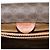 Céline Borsa a spalla in tela Macadam CELINE PVC marrone oro Auth 128715 D'oro - vista 16