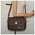 Céline Borsa a spalla in tela Macadam CELINE PVC marrone oro Auth 128715 D'oro - vista 25