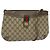Borsa a spalla GUCCI GG Supreme Web Sherry Line PVC Beige 904 02 026 Auth bs27641