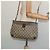 Borsa a spalla GUCCI GG Supreme Web Sherry Line PVC Beige 904 02 026 Auth bs27641 - vista 21