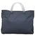 PRADA Handtasche aus grauem Nylon mit silberner Authentizität bs27845 Braun - Ansicht 2