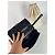 Clutch vintage Gucci monogramma nera Nero - vista 3