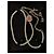 Collana lunga Chanel con perle e placca in vetro corallo Argento - vista 2
