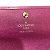 Cartera larga de cuero Epi Louis Vuitton Púrpura Fucsia - vista 9