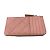 Monedero de piel de ternera granulada rosa Chanel - vista 2