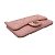 Monedero de piel de ternera granulada rosa Chanel - vista 5