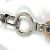 Collana con lucchetto in titanio logo Monogram Louis Vuitton Argento - vista 11