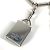 Collana con lucchetto in titanio logo Monogram Louis Vuitton Argento - vista 5