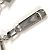 Collana con lucchetto in titanio logo Monogram Louis Vuitton Argento - vista 9