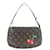 Pochette Accessori Monogramma Ciliegia Louis Vuitton Marrone Rosso