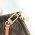 Pochette Accessori Monogramma Ciliegia Louis Vuitton Marrone Rosso - vista 9
