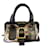 Borsa Céline in lino nero