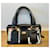 Borsa Céline in lino nero - vista 3
