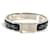 Hermès Hermes Black and Silver Metal Bangle Silvery  - view 1