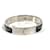 Hermès Hermes Black and Silver Metal Bangle Silvery  - view 2