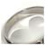 Hermès Hermes Black and Silver Metal Bangle Silvery  - view 6