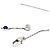 Collana Accessorio in Ametista GUCCI K18WG Argento - vista 5