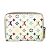 Louis Vuitton Monogram Multicolore Coin Purse Pink White - view 2