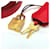 Hermès Borsa Hermes Kelly 25 Rosso - vista 13