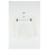 Paco Rabanne Minifalda de algodón Blanco - vista 3