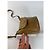 Céline Vintage Celine Triomphe Monogramm Leder Tasche in Gold und Braun Golden - Ansicht 12