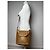 Céline Vintage Celine Triomphe Monogramm Leder Tasche in Gold und Braun Golden - Ansicht 7