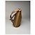 Céline Vintage Celine Triomphe Monogramm Leder Tasche in Gold und Braun Golden - Ansicht 9