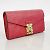 Portafoglio Metis Long Monogram Empreinte Louis Vuitton Rosso - vista 2