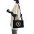 Borsa a spalla in suede nero Sunburst vintage Gianni Versace - vista 7