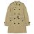 Trench coat de algodón beige para niños Burberry