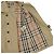 Trench coat de algodón beige para niños Burberry - vista 8