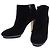 Stivaletti in suede Chanel logo nero 38C