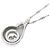 Autre Marque Platinum Diamond Necklace Pt850 Pt900 Silvery - view 4