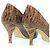 Loewe Zapatos de charol marrones Christian Dior Castaño - vista 5