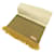 Hermès Stola 100% Cashmere Hermes Crudo Senape Verde scuro - vista 2