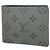 Portafoglio Slender Monogram Eclipse Reverse di Louis Vuitton Marrone