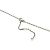 Hermès Collana pendente a forma di lucchetto Hermes O'Kelly PM Nero Argento - vista 6