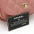 Borsa a tracolla in pelle rosa Matelassé di Chanel - vista 10